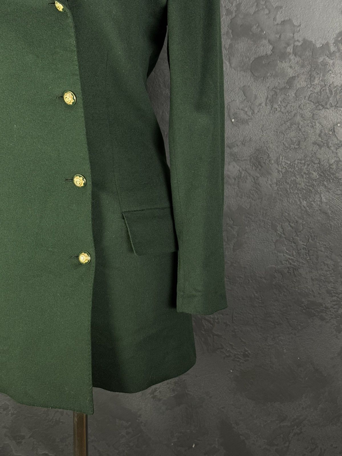 Versace Vintage Gianni Versace Double-Breasted Wool Coat Jacket Size M / US 6-8 / IT 42-44 - 6 Thumbnail