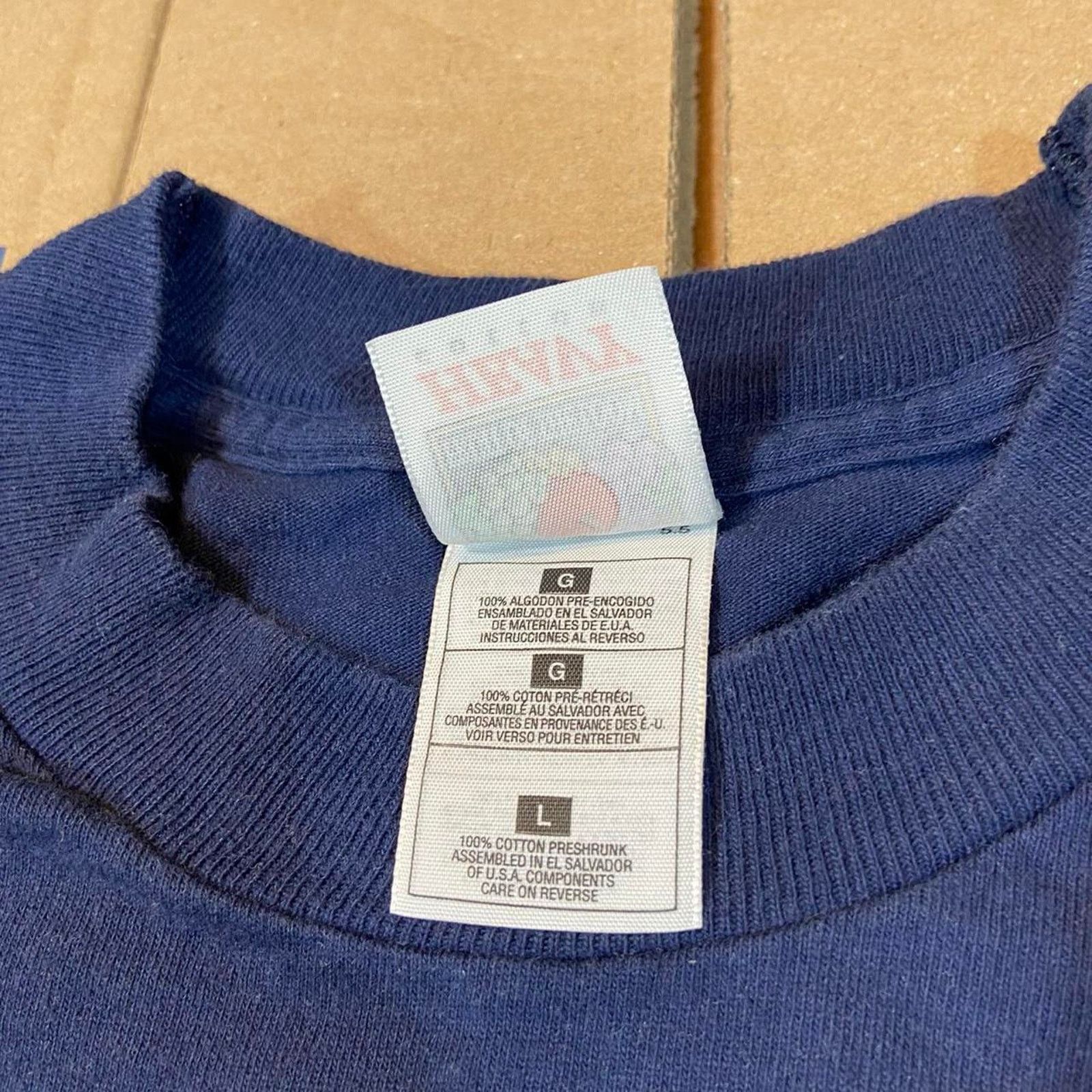 Hanes 90s msc eclipse soccer tee Size US L / EU 52-54 / 3 - 4 Thumbnail