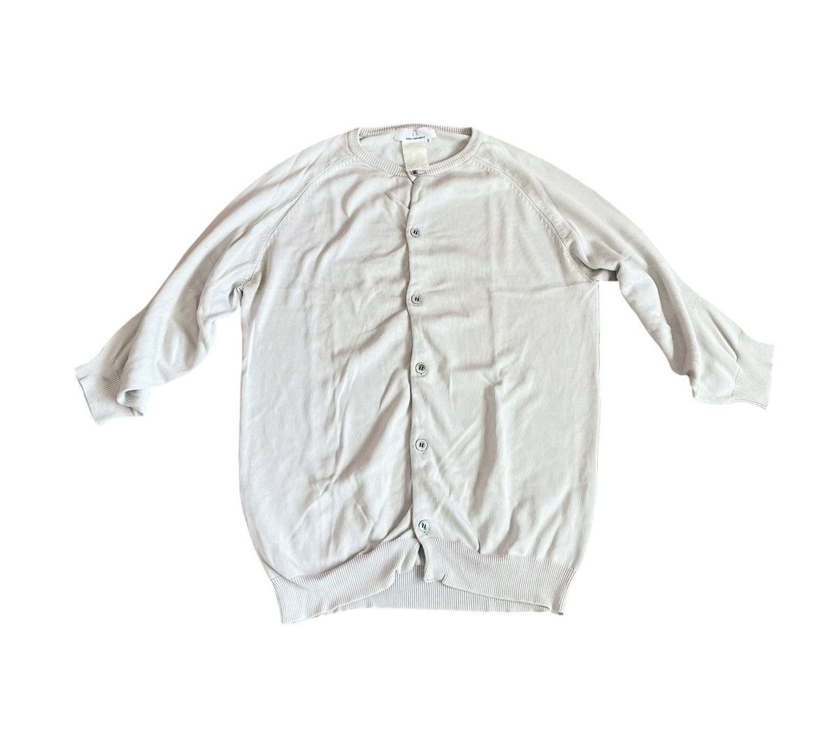 Yohji Yamamoto Vintage yohji yamamoto y’s broken white cardigan Size US S / EU 44-46 / 1 - 1 Thumbnail