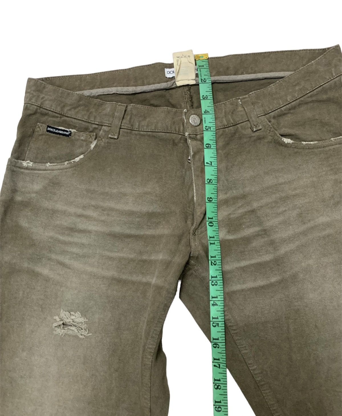Dolce & Gabbana DOLCE & GABBANA Distressed denim Size US 36 / EU 52 - 12 Thumbnail