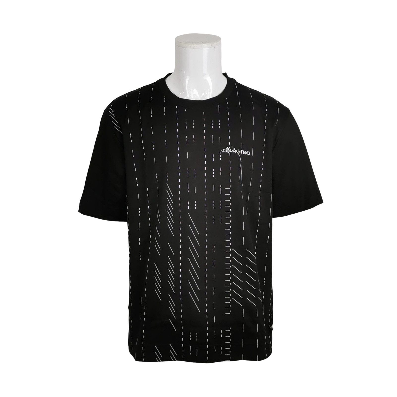 Fendi Fendi Stitched Script Logo T-Shirt L Size US L / EU 52-54 / 3 - 1 Thumbnail