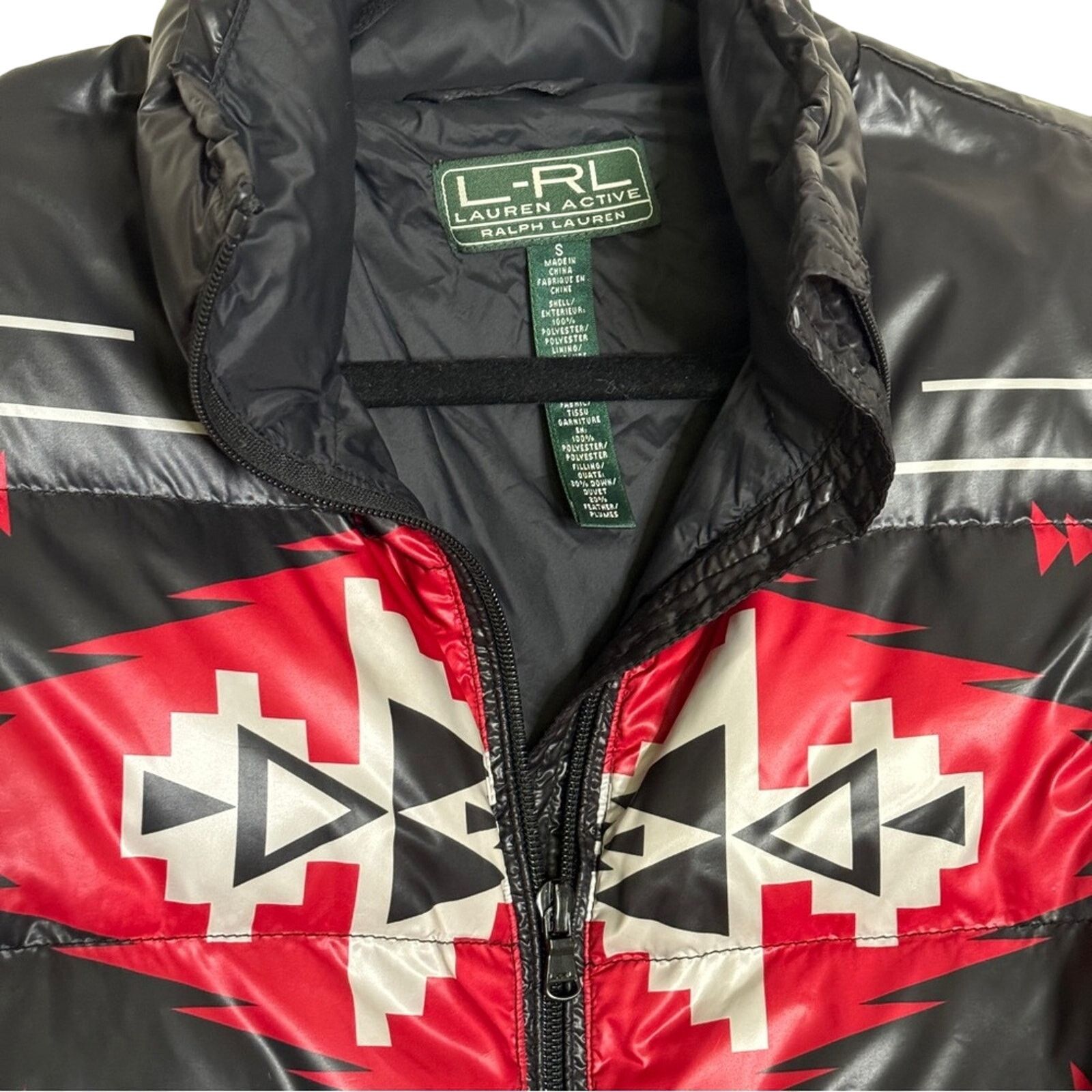 Ralph Lauren Ralph Lauren Aztec Southwestern Down Puffer Jacket Size S / US 4 / IT 40 - 3 Thumbnail