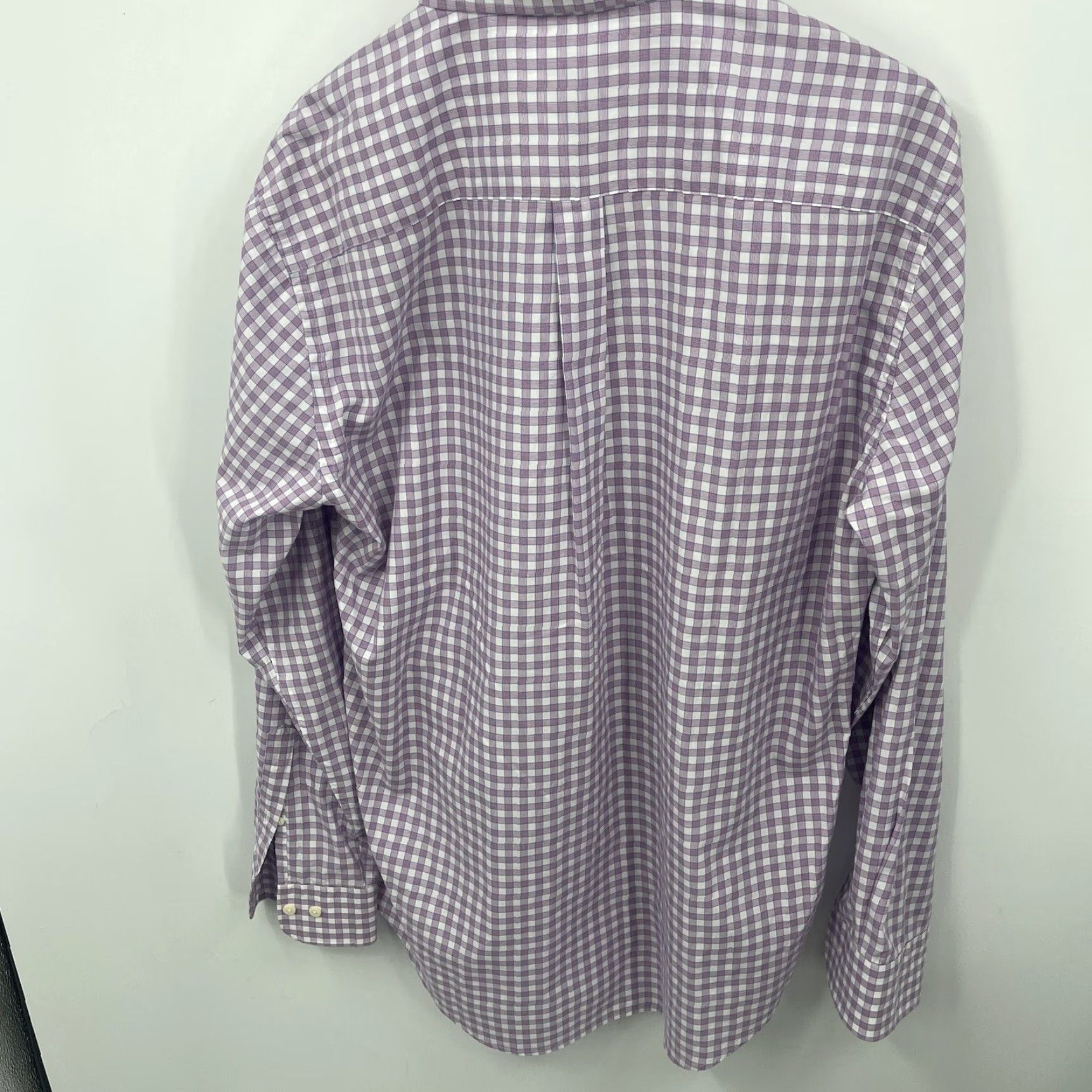 Peter Millar Peter Millar Shirt Men Large Windowpane Plaid Button Front Dad Quiet Lux Preppy Size US L / EU 52-54 / 3 - 6 Thumbnail