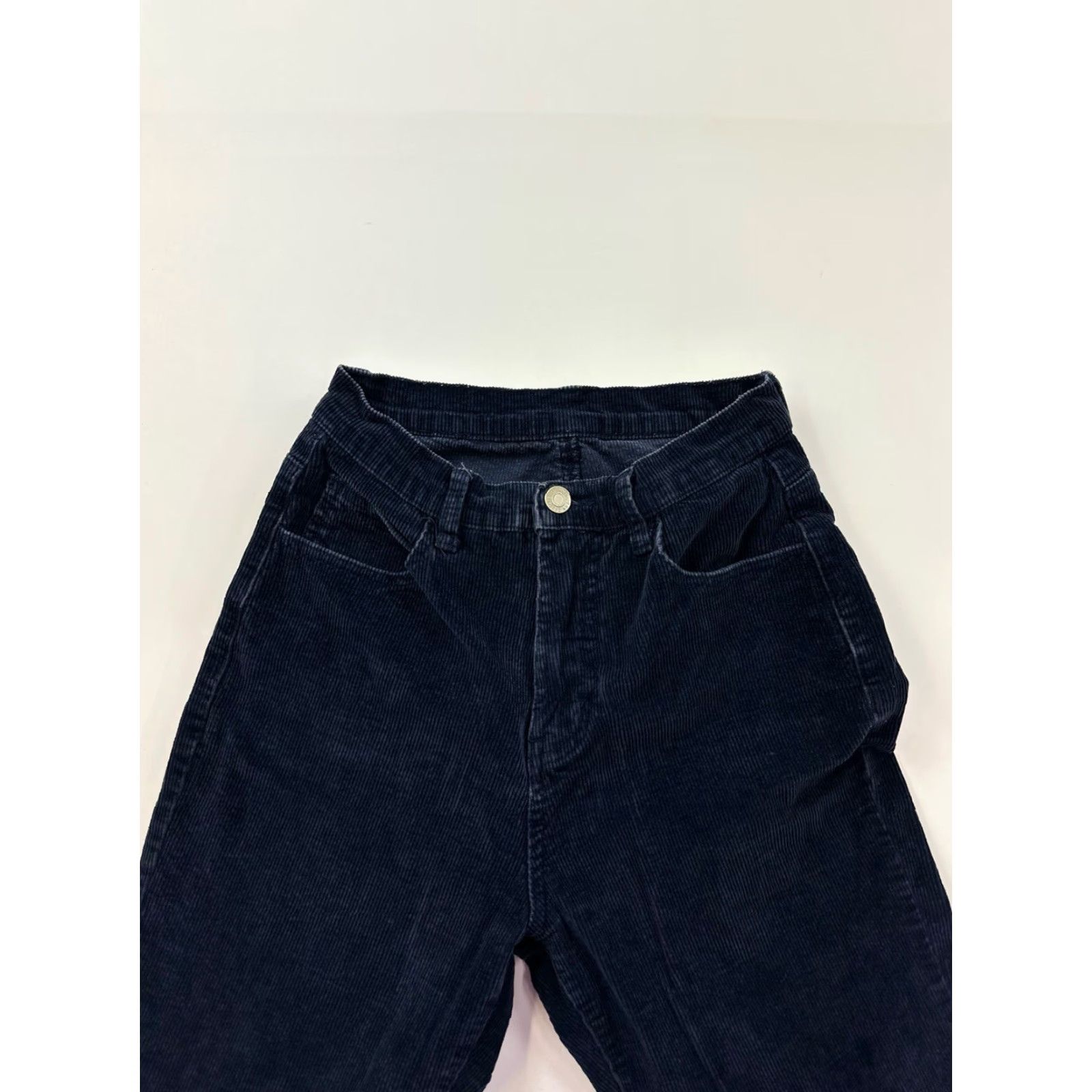 Vintage J.Galt Pants Women’s 2XS Blue High Waisted Corduroy Skinny Ankle Zip 23 in 2XS Womens Teens Regular Size 24" / US 00 / IT 34 - 3 Thumbnail