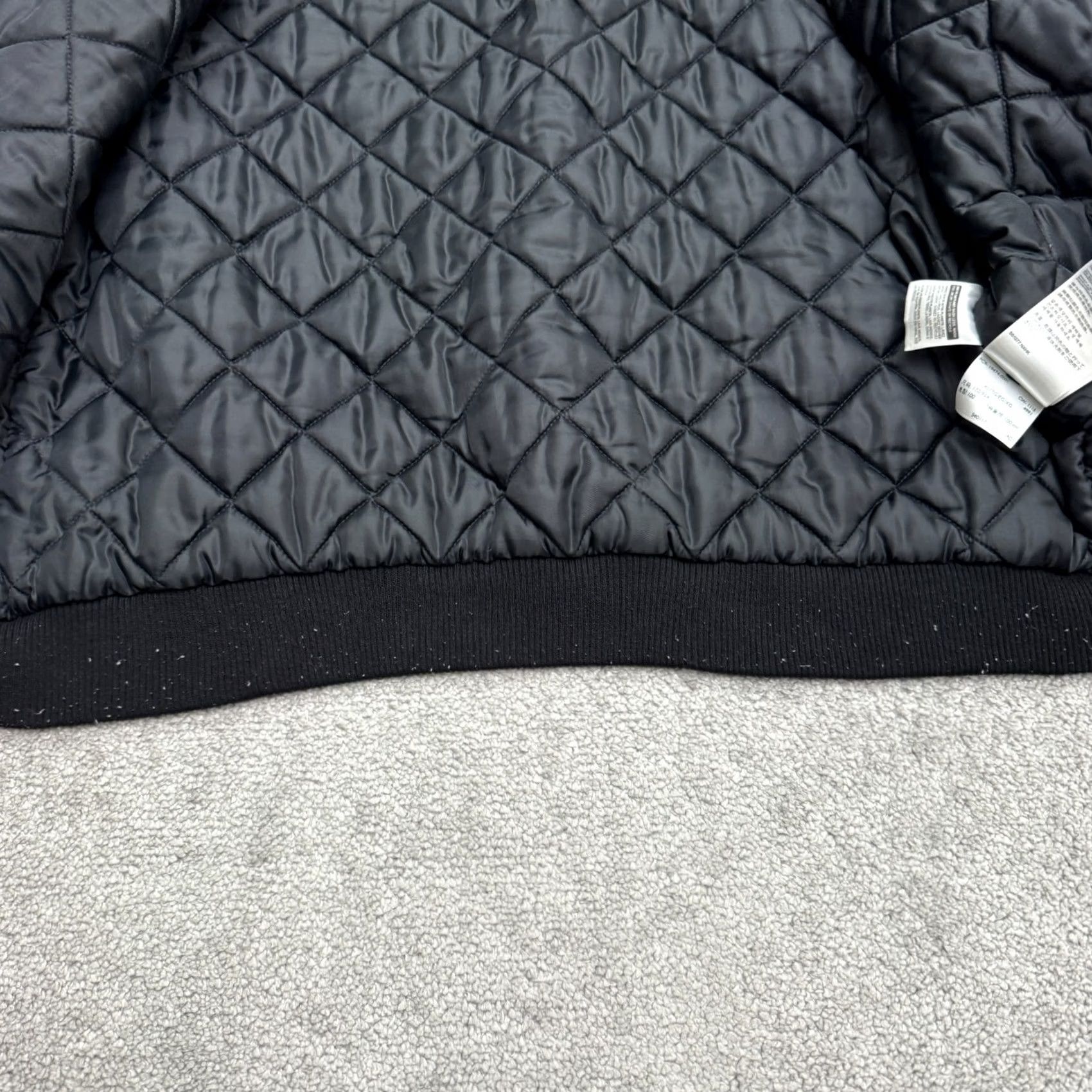 Levi's Levi's Thermore Insulated Quilted Jacket Womens XL Black Padded Snap Button Up Size XL / US 12-14 / IT 48-50 - 4 Thumbnail