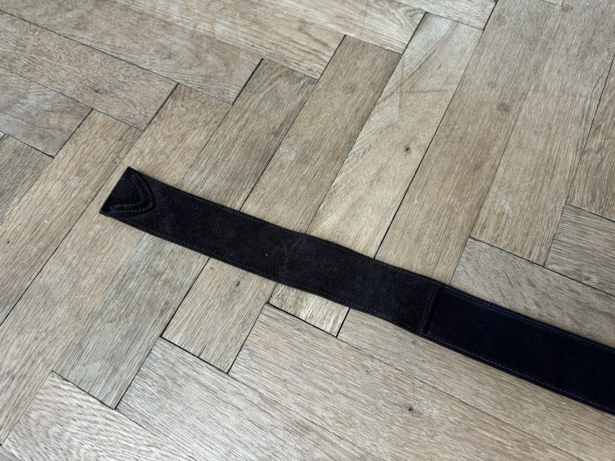Ralph Lauren Ralph Lauren Double D Ring Brown Suede Leather Belt S Size ONE SIZE - 10 Thumbnail