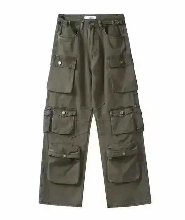 Japanese Brand Utility grunge multi pocket cargo pants Size US 32 / EU 48 - 5 Thumbnail