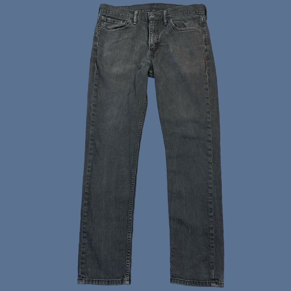 Levi's VINTAGE Levis 511 Jeans Mens 34x32 Black Denim Slim Fit Stretch Zip Fly Skate Casual Size US 34 / EU 50 - 1 Thumbnail