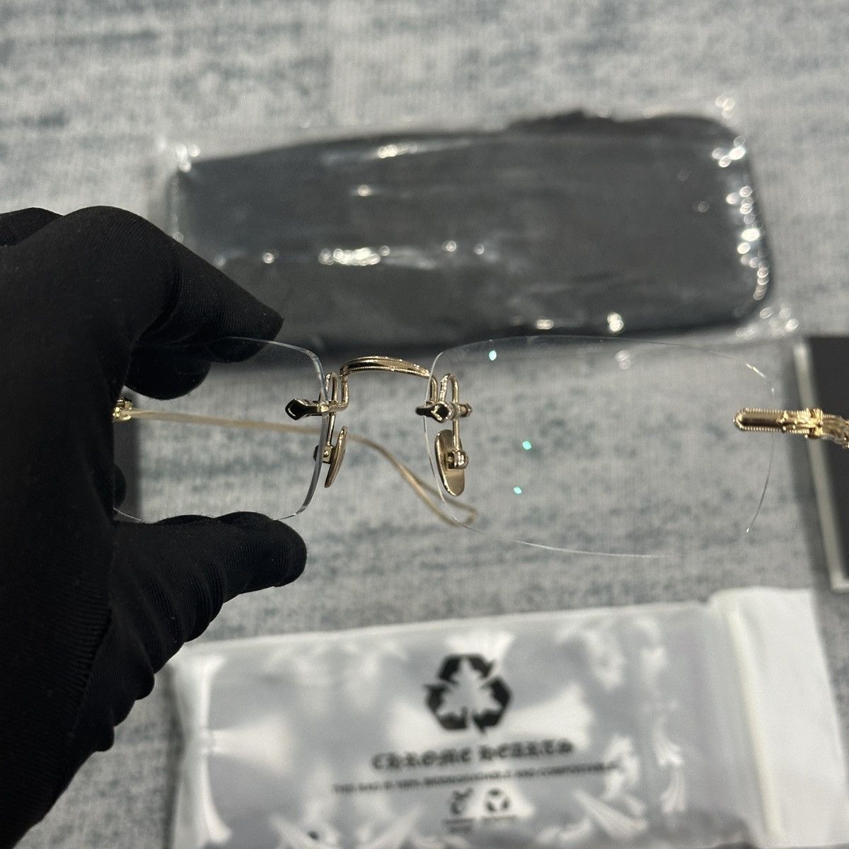 Chrome Hearts CHROME HEARTS SINNERGASM EYEGLASSES Size ONE SIZE - 5 Thumbnail