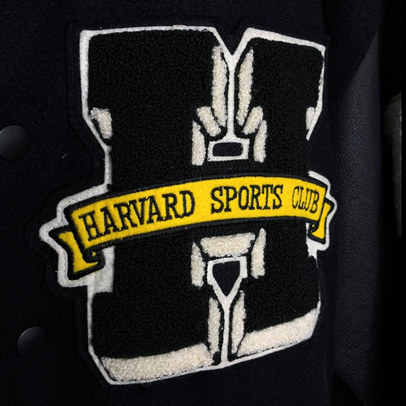 Other HARVARD UNIVERSITY | ‘76 “LEADING HITTER” Varsity Jacket Size US L / EU 52-54 / 3 - 6 Thumbnail