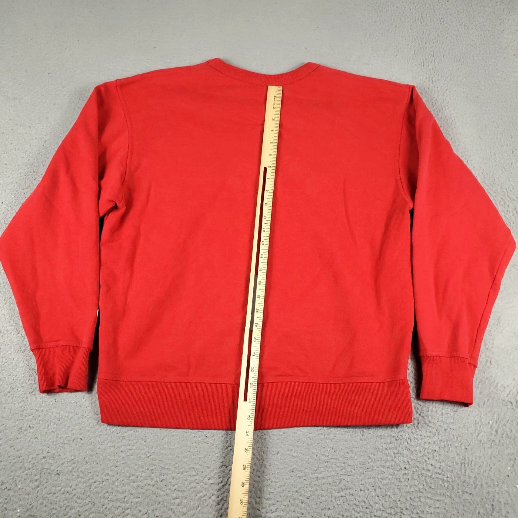 Champion Champion Red Pullover Sweatshirt Mens Large Mock Neck Long Sleeve Casual Size US L / EU 52-54 / 3 - 5 Thumbnail
