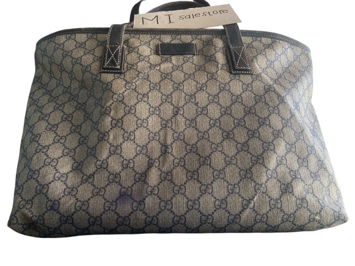 Balenciaga × Gucci GUCCI GG supreme canvas tote bag Authentic Size ONE SIZE - 2 Thumbnail