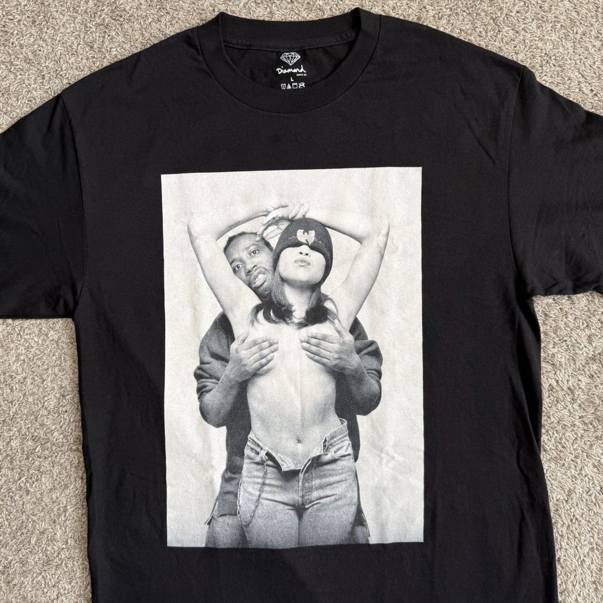 Wu-Tang Clan 🔴Wu-Tang Shirt Size Large Diamond ODB Rap Pages Rare WuTang Size US L / EU 52-54 / 3 - 6 Thumbnail