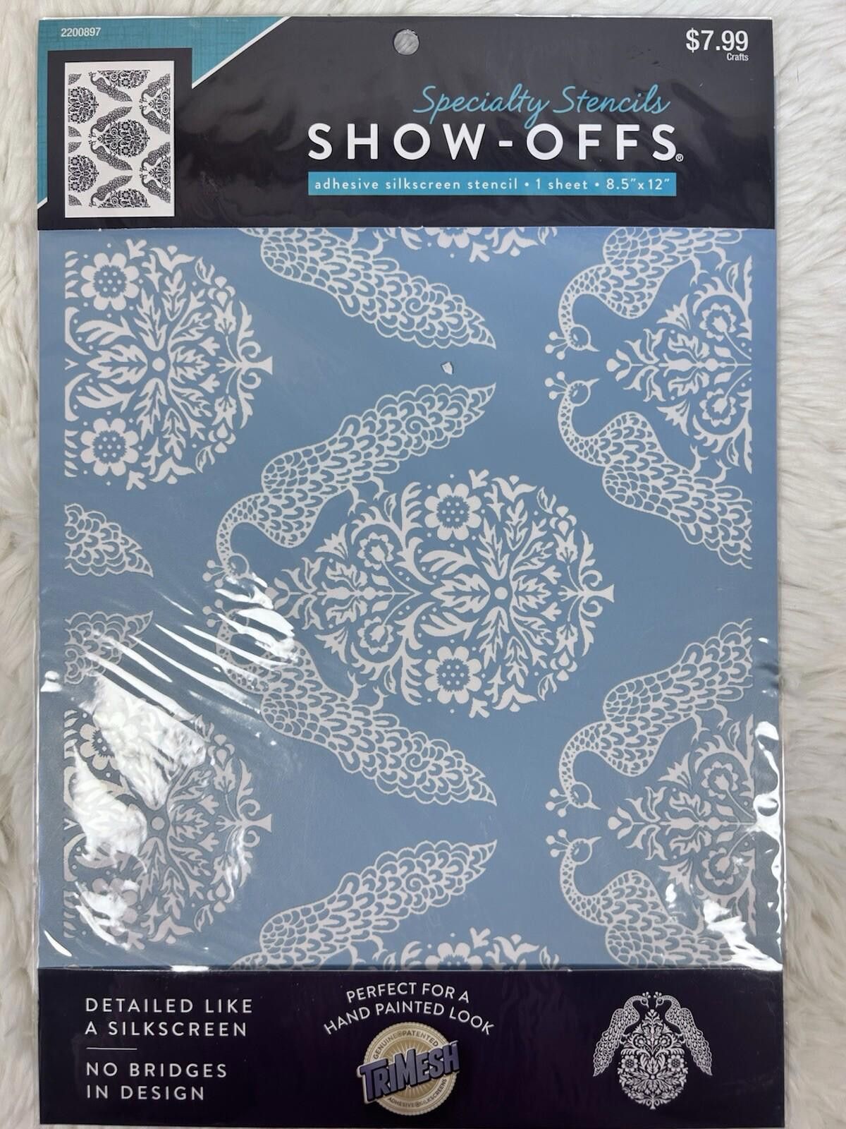 Designer 3 Lot Specialty Stencils 1 Sheet 8.5" X 12" Each Hobby Lobby Size ONE SIZE - 2 Thumbnail
