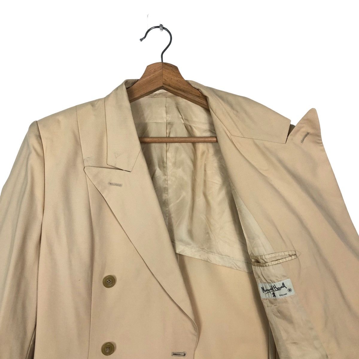 Margaret Howell 🔥Double Breast Coats Jacket Margaret Howell London Size US M / EU 48-50 / 2 - 9 Thumbnail