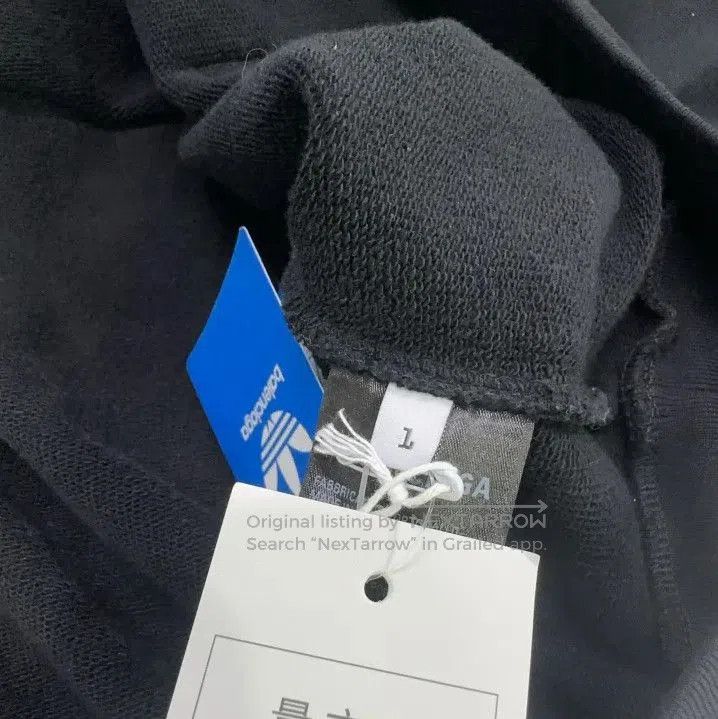 Balenciaga Balenciaga x Adidas Black Logo Hooded Sweatshirt. Size US M / EU 48-50 / 2 - 3 Thumbnail