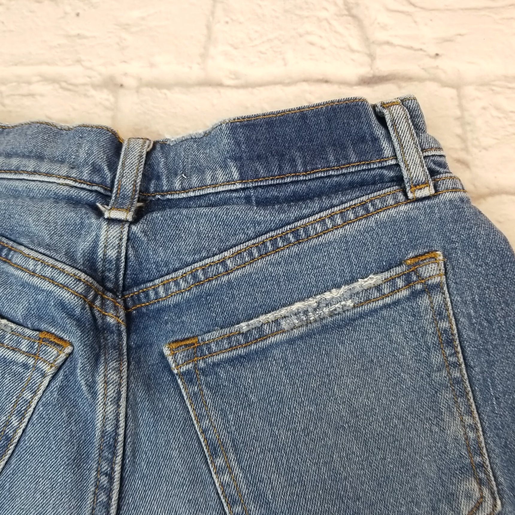 Abercrombie & Fitch VINTAGE Abercrombie & Fitch Women Teens Junior Mom Jean Shorts Cut-off Size 0 Mid Rise Size 25" / US 0 / IT 36 - 4 Thumbnail
