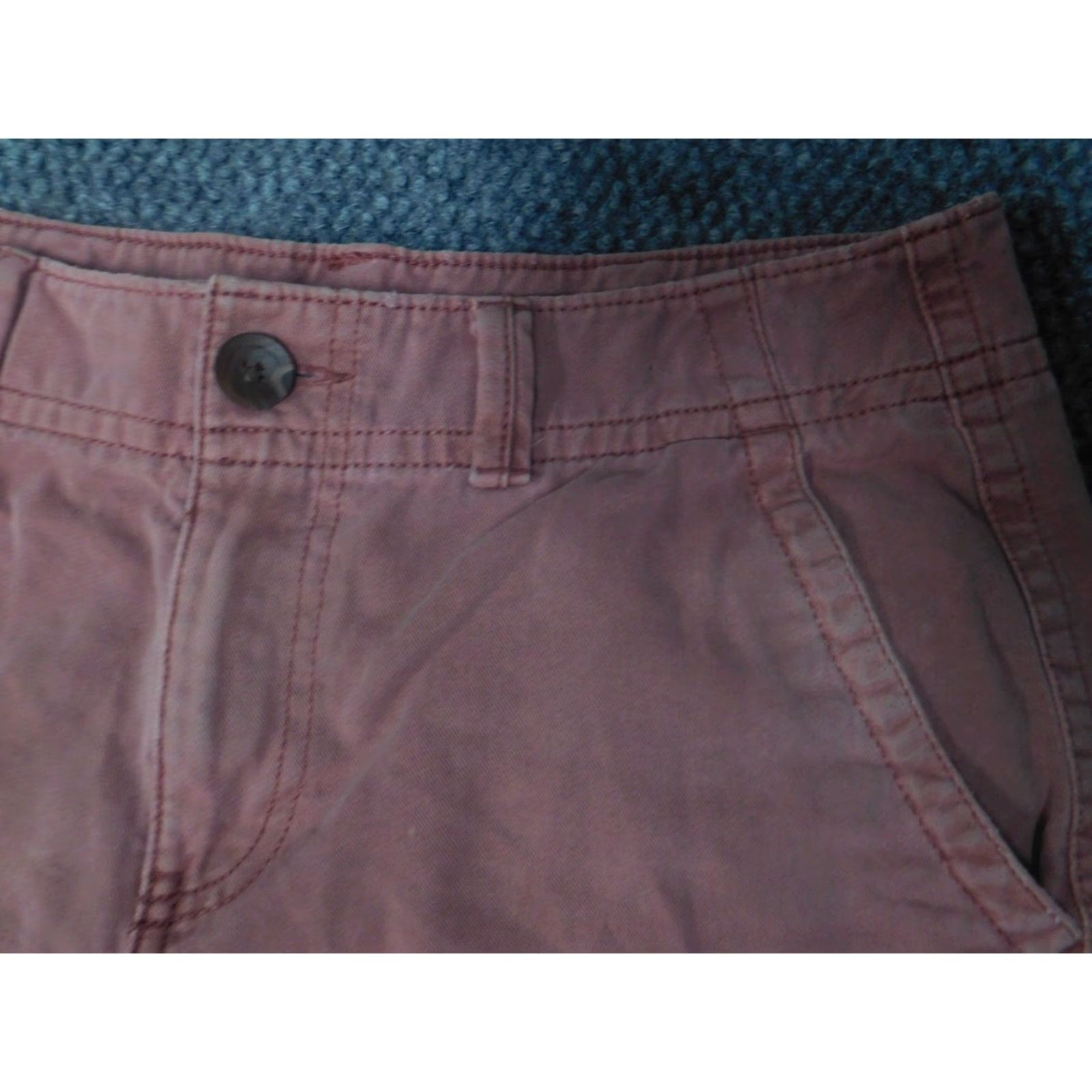 Vintage Urban Pipeline Mens Shorts 30 Pink Flat Front Chino Casual Breathing Logo 30 Regular Mens Size US 30 / EU 46 - 5 Thumbnail