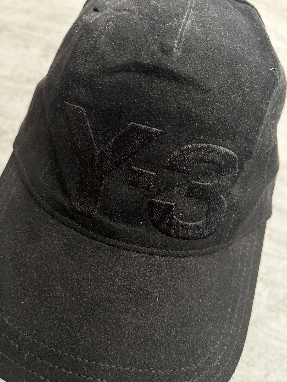 Y-3 FIVE PANEL FULL BLACK YOHJI YAMAMOTO CAP HAT