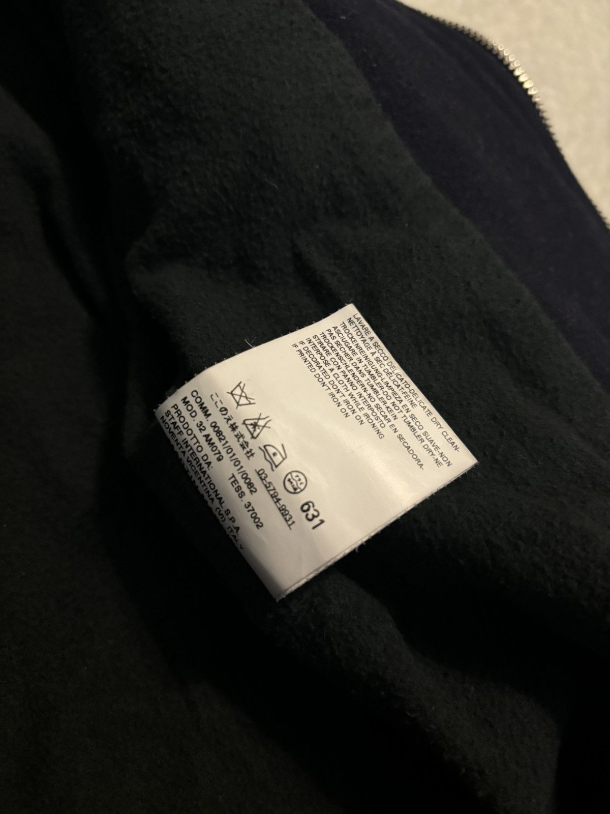 Maison Margiela Maison Margiela MM6 Wool Zip Jacket Dark Navy Blue Size XS / US 0-2 / IT 36-38 - 6 Thumbnail