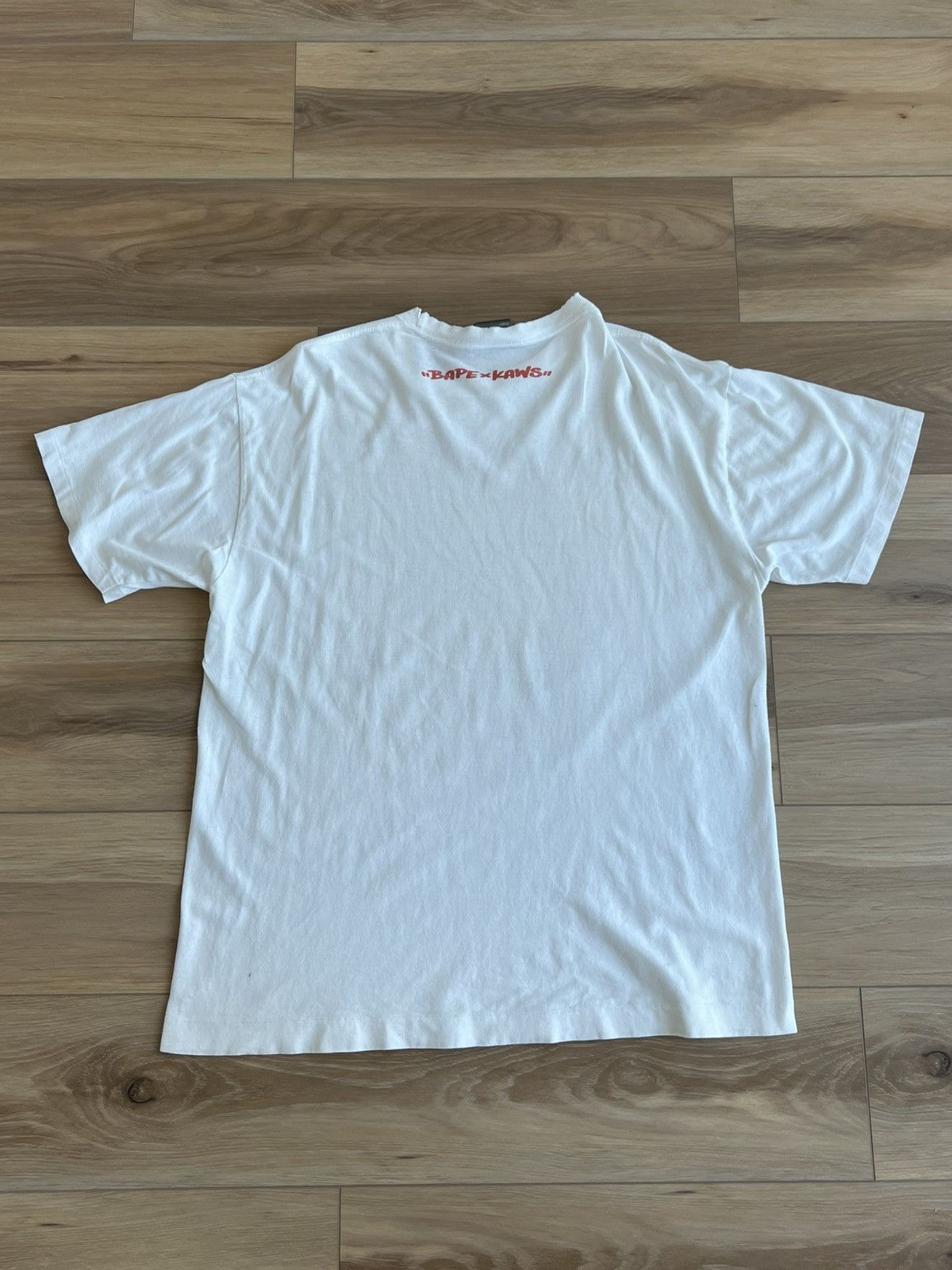 Bape × Kaws ape × Kaws SS2005 Bape Kaws Thunder Camo / Skullsta Camo Tee Size US XL / EU 56 / 4 - 2 Thumbnail