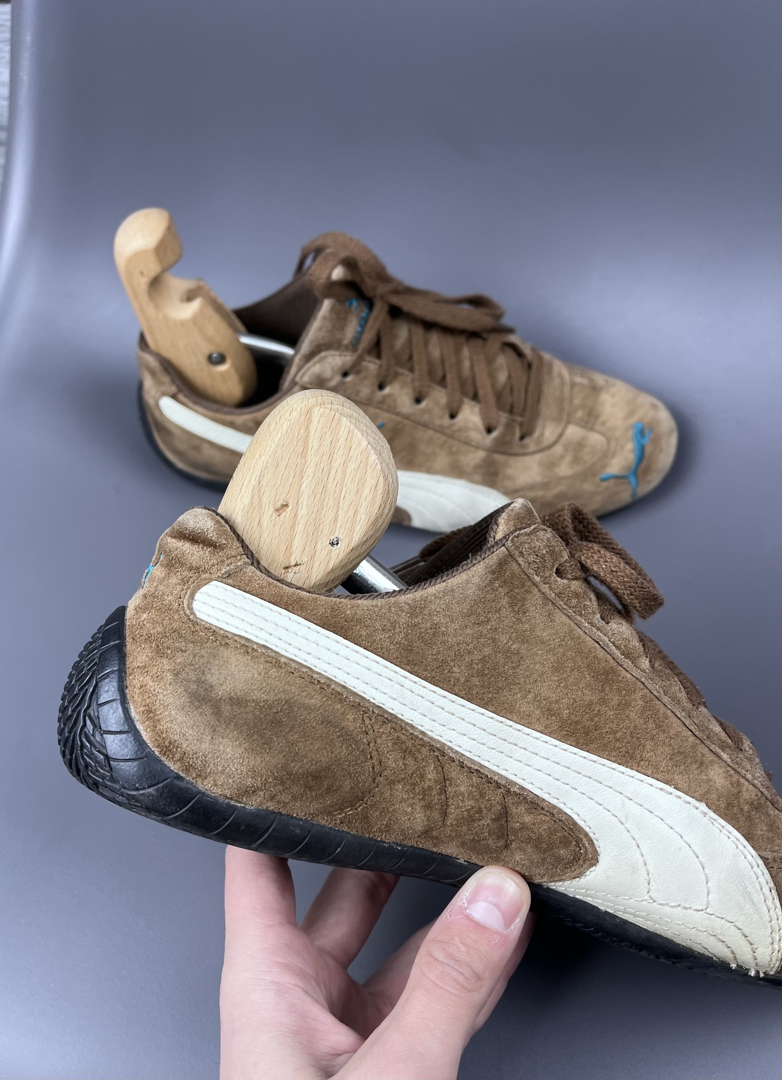 Puma Vintage women sneakers Puma SpeedCat light brown size 38 Size US 5.5 / EU 38 - 2 Thumbnail