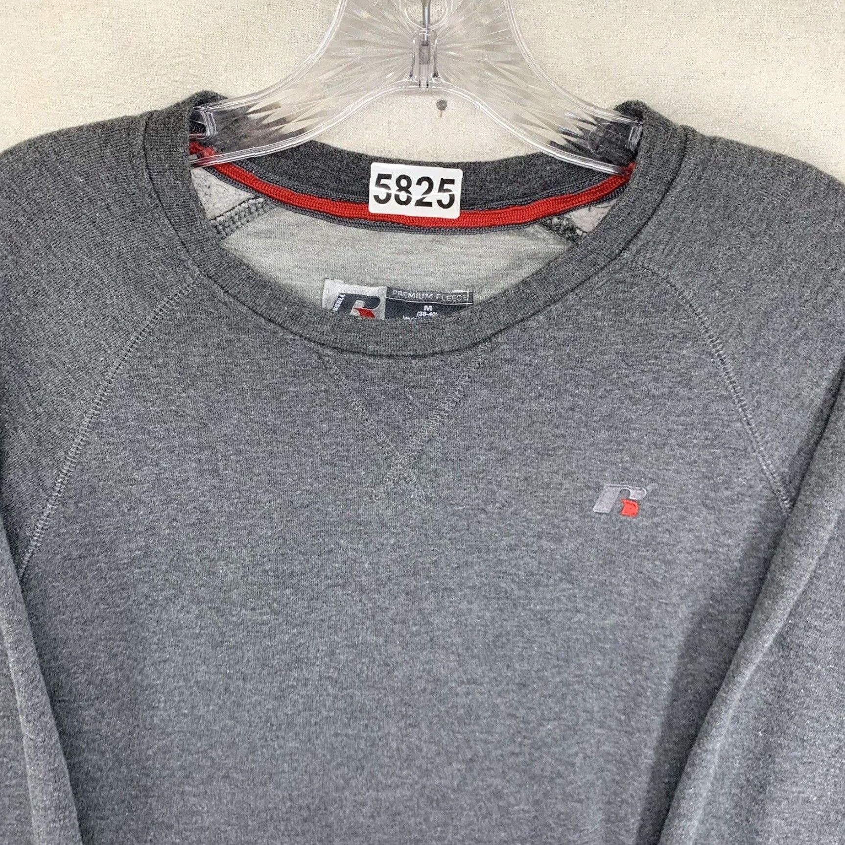 Russell Athletic VINTAGE Russell Athletic Sweatshirt Mens Regular Fit Crewneck Pullover Fleece Gray 90s USA Logo Size US M / EU 48-50 / 2 - 4 Thumbnail