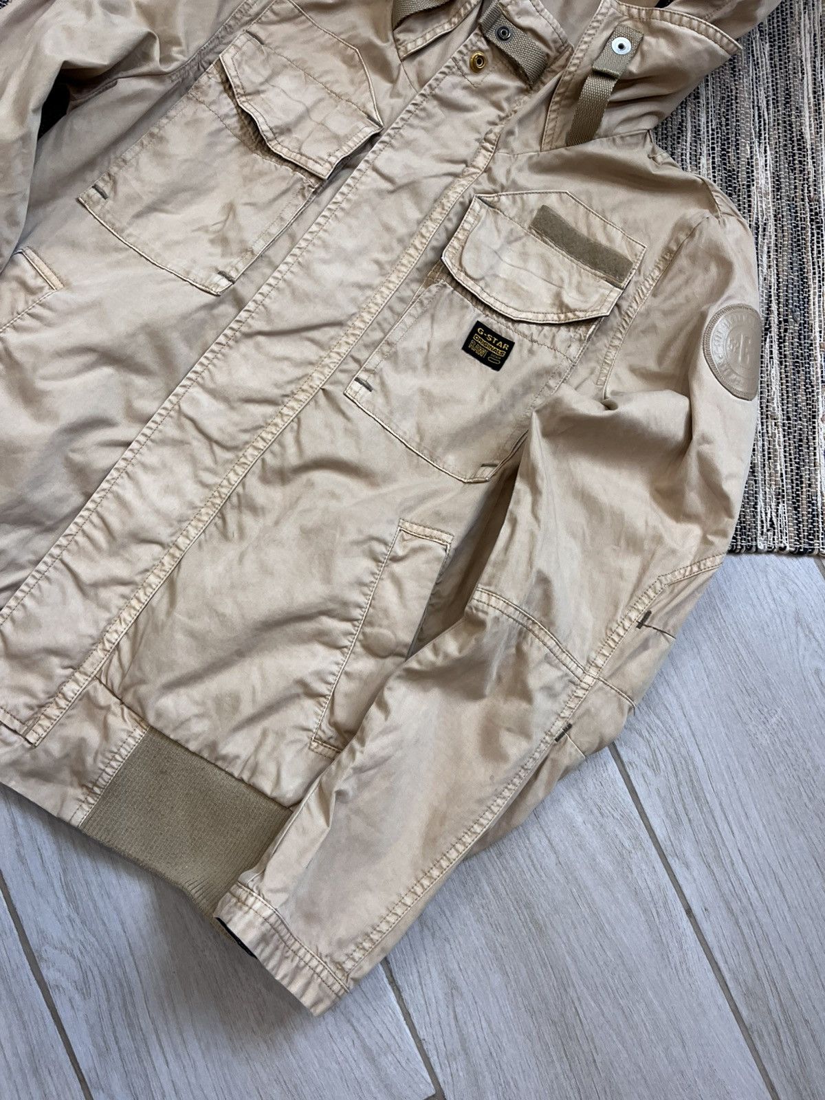 G-Star G Star Raw Jacket tactical pocket hoodie designer military Size US M / EU 48-50 / 2 - 6 Thumbnail