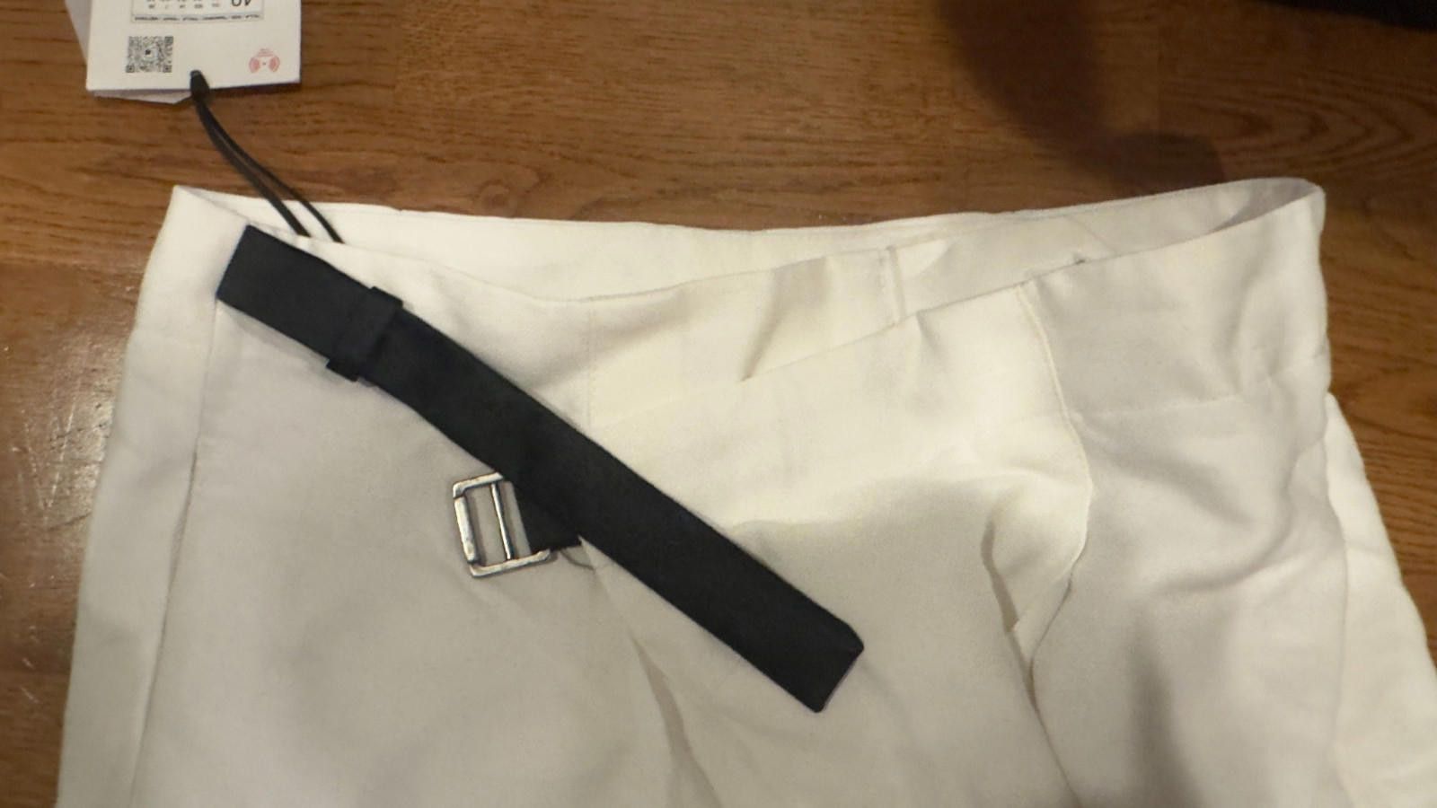 Zara Zara Mens Pants Wrap Trousers US 31 White Straight leg Size US 32 / EU 48 - 8 Thumbnail