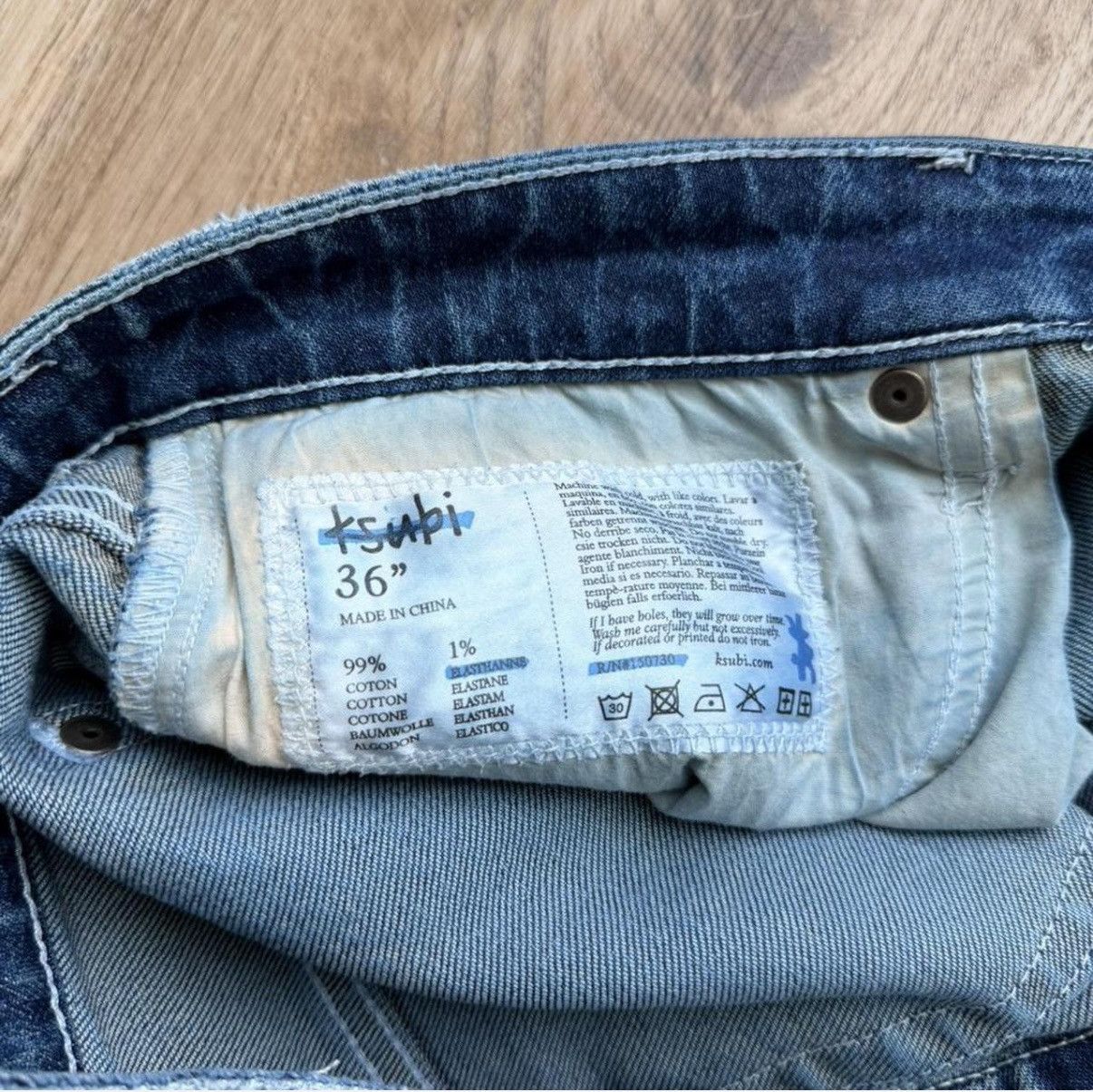 Ksubi Ksubi Denim Size US 36 / EU 52 - 2 Thumbnail
