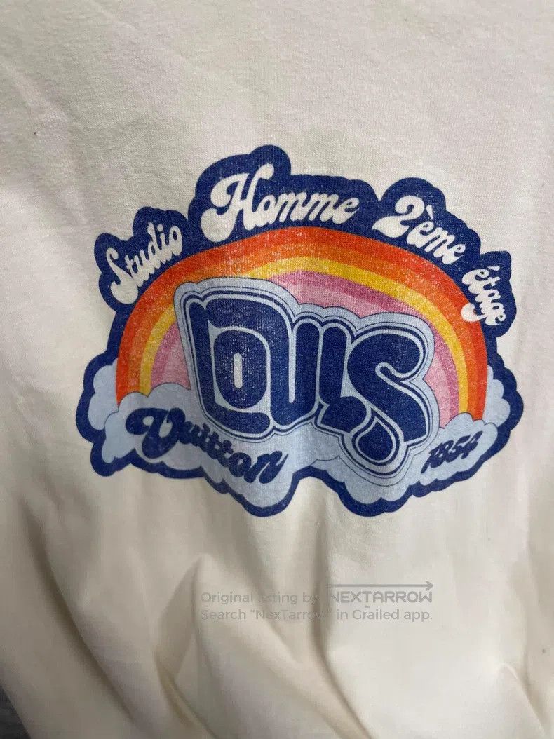 Louis Vuitton Louis Vuitton Rainbow Letter Short Sleeve Size US M / EU 48-50 / 2 - 4 Thumbnail