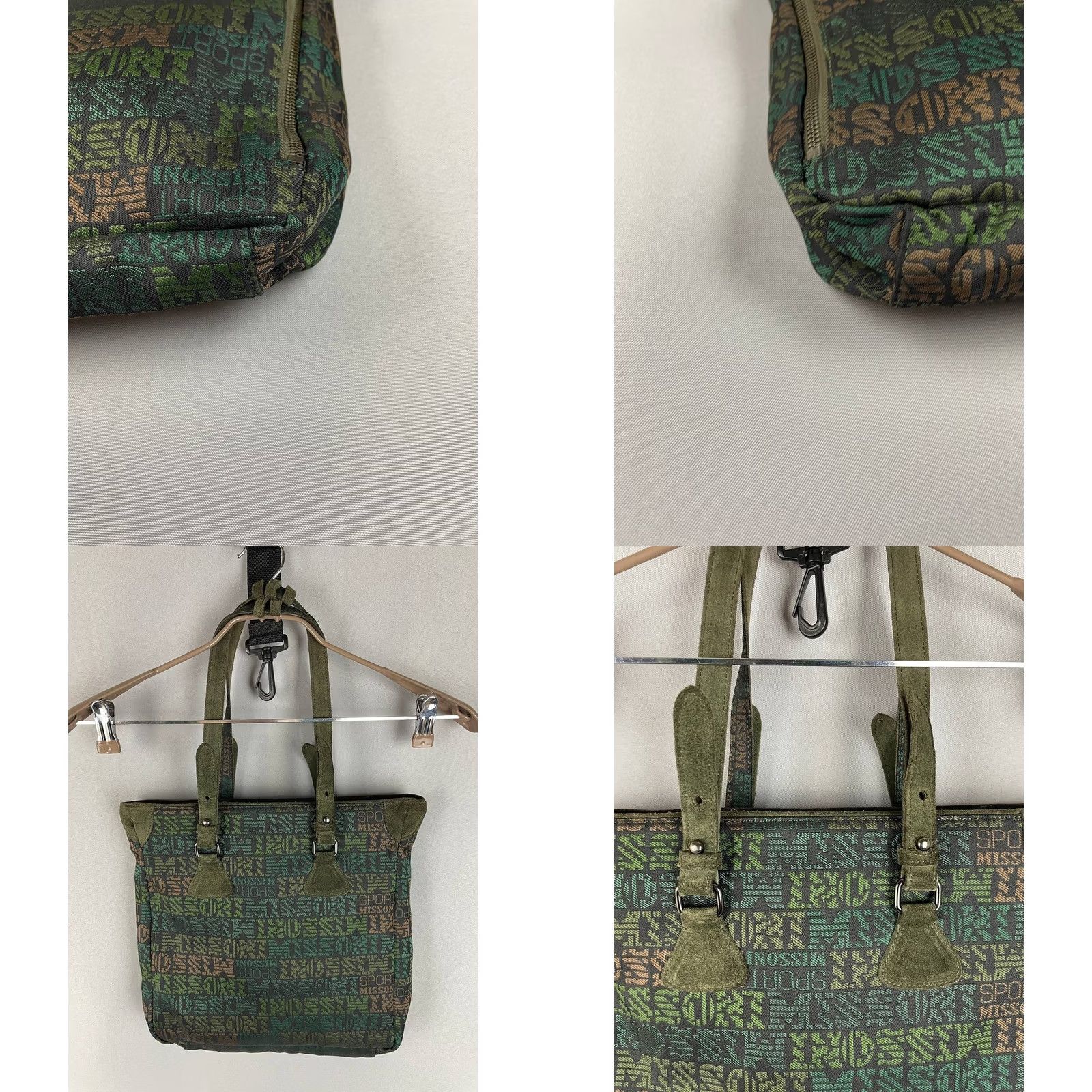 Missoni Missoni Sport Womens Handbag Multicolor Polyester Zipper Shoulder & Tote Bag Size ONE SIZE - 8 Thumbnail