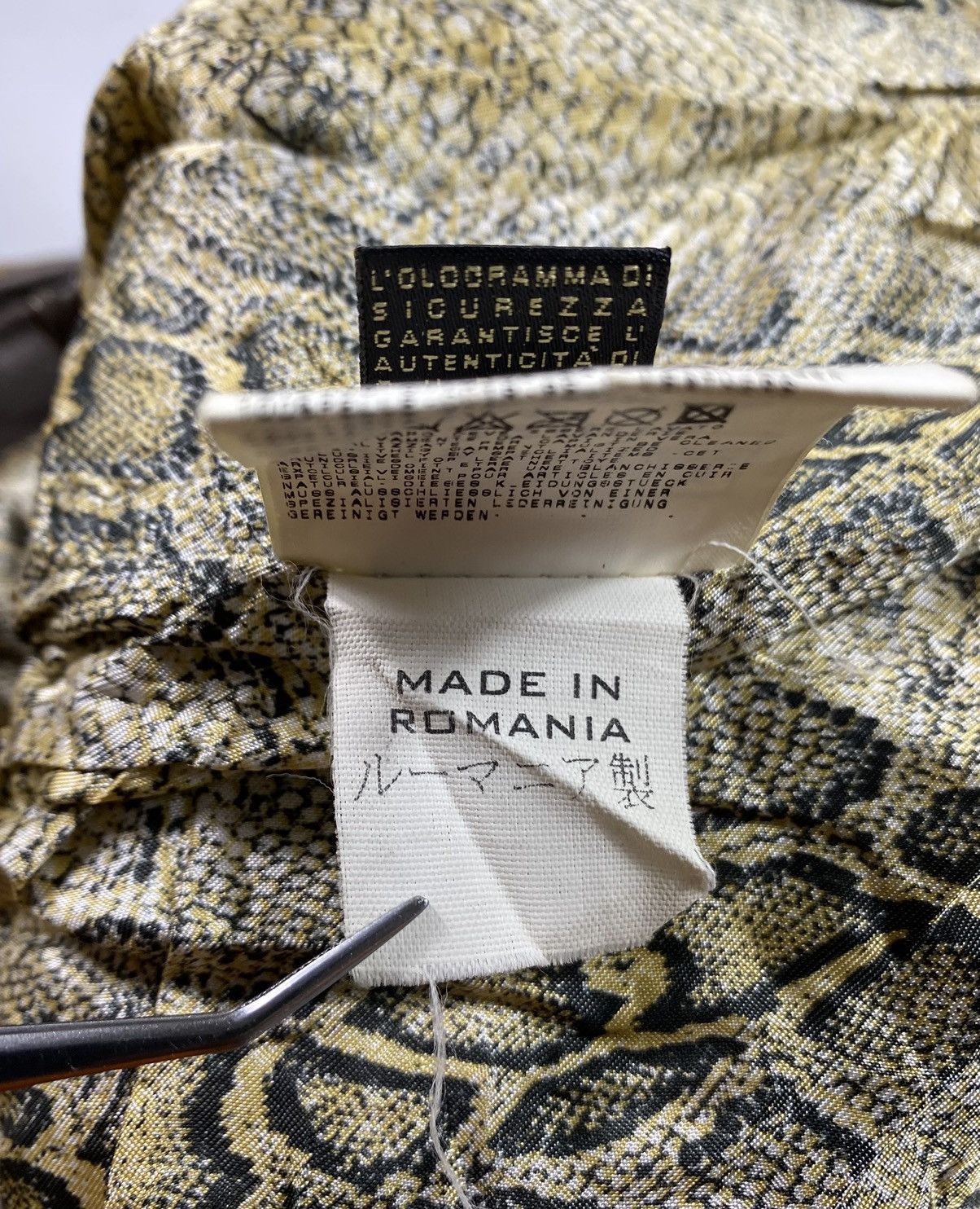 Just Cavalli × Roberto Cavalli Archive! Deconstructed Leather Blazer Jacket Size US S / EU 44-46 / 1 - 10 Thumbnail