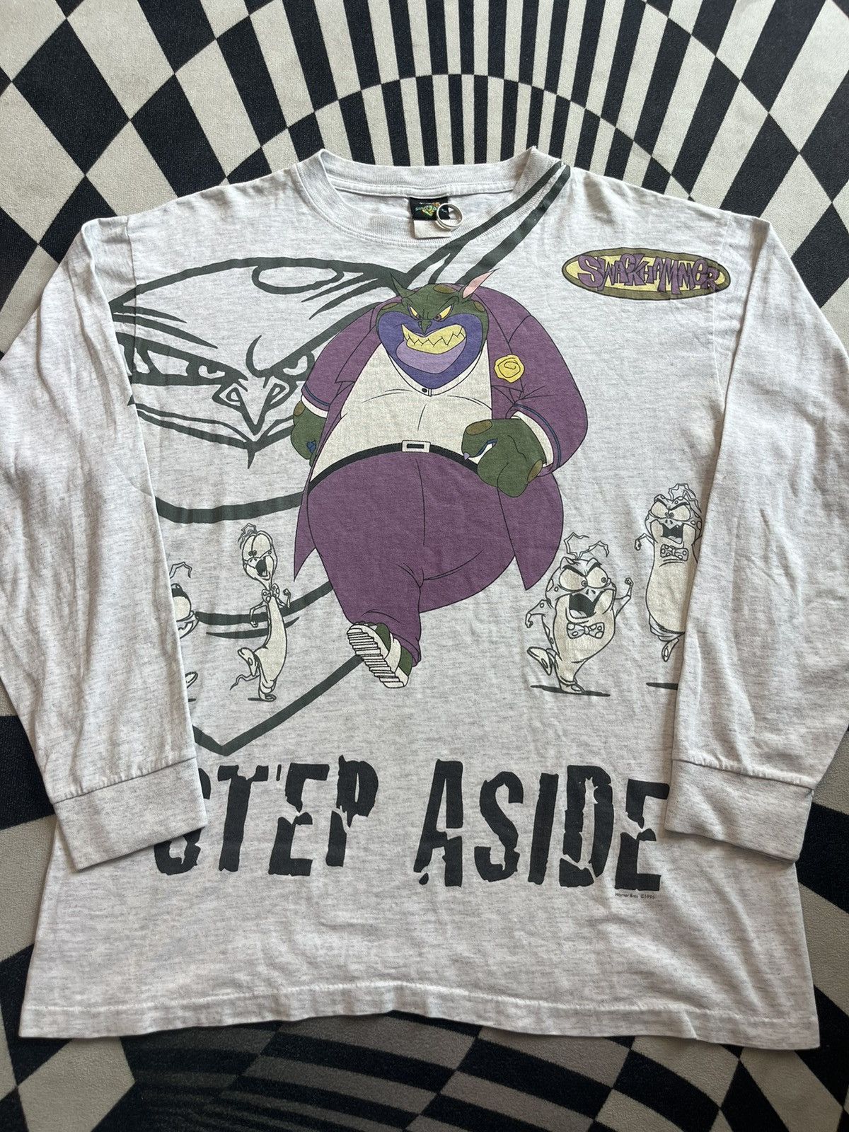Warner Bros Vintage SWACKHAMMER Step Aside SPACE JAM 1996’s Worner bros Size US L / EU 52-54 / 3 - 9 Thumbnail