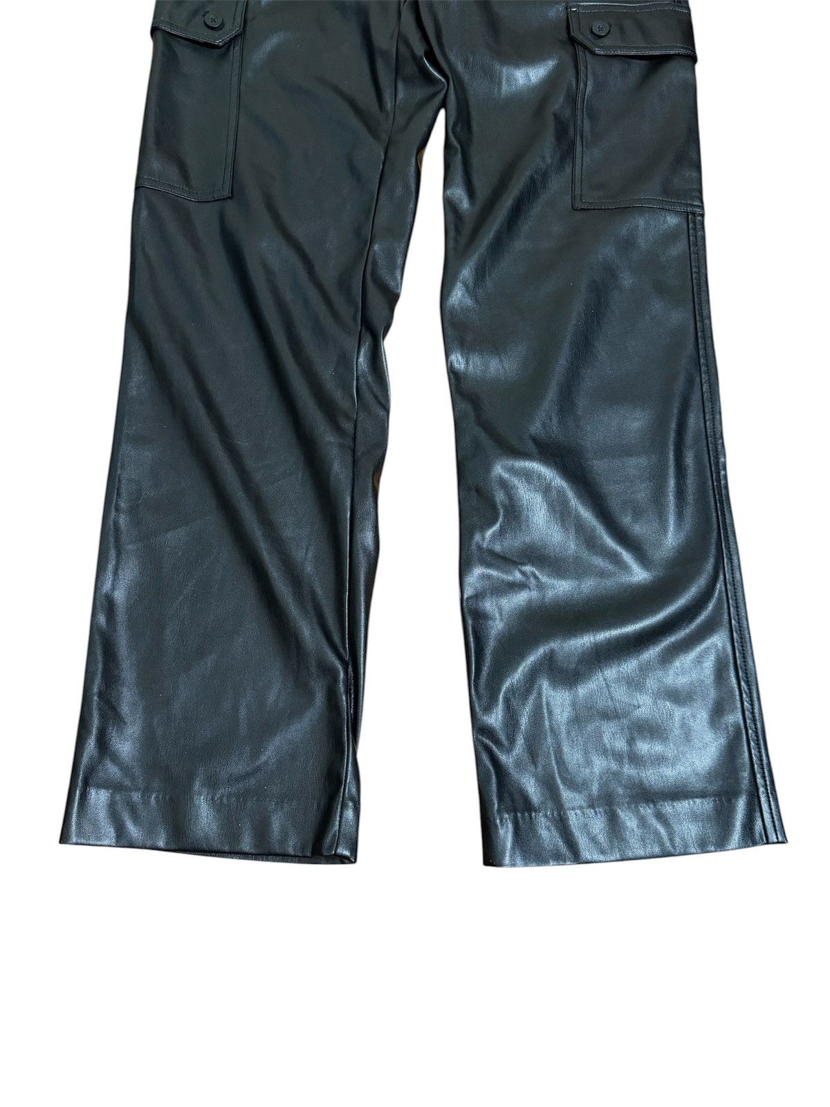 October's Very Own 🔥OVO Women’s Vegan Leather Cargo Pants/Octobers Very Own Size 27" / US 4 / IT 40 - 2 Thumbnail