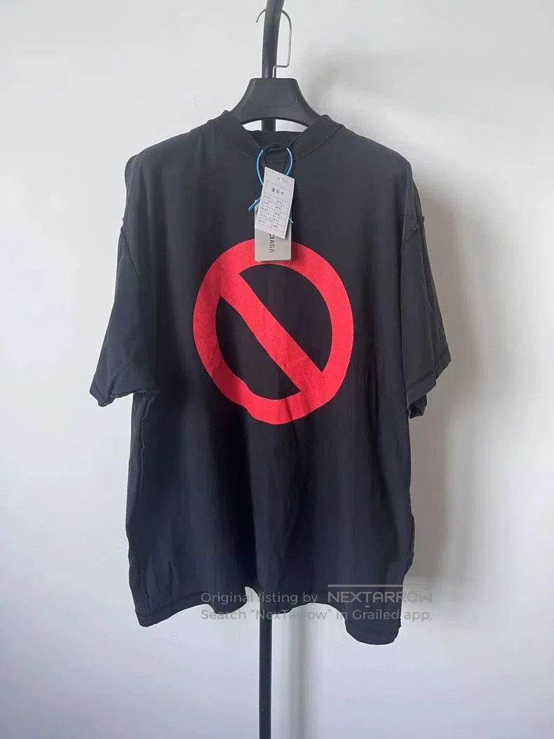 Balenciaga Balenciaga BFRND Logo Print Short Sleeve T. Size US M / EU 48-50 / 2 - 1 Thumbnail