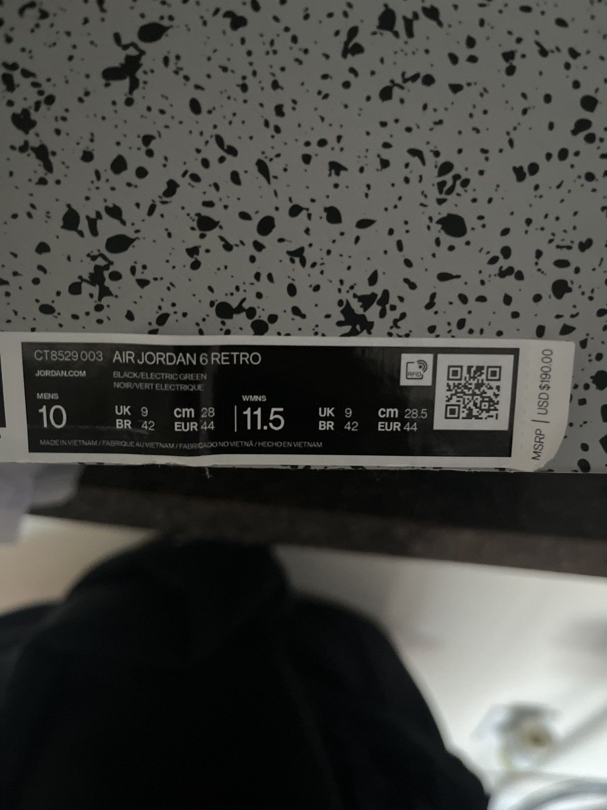 Jordan Brand × Nike Air Jordan 6 retro Size US 10 / EU 43 - 10 Thumbnail