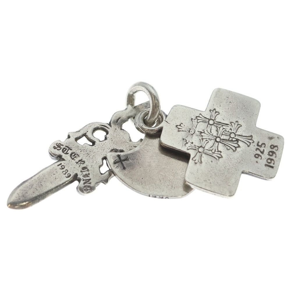 Chrome Hearts Chrome Hearts Silver 3 Trinkets Pendant Top Size ONE SIZE - 6 Thumbnail