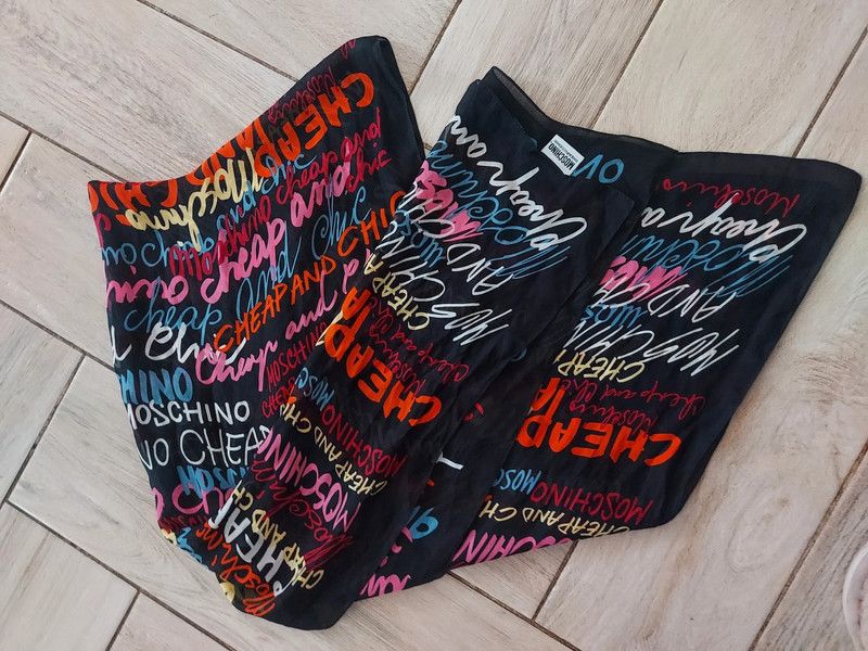 Moschino Moschino silk scarf Size ONE SIZE - 3 Thumbnail
