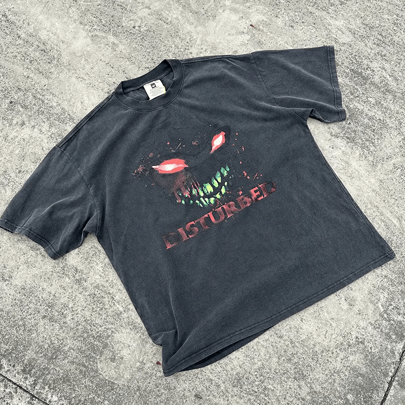 Vintage Disturber Graphic Printed Vintage T Shirt Size US M / EU 48-50 / 2 - 1 Thumbnail