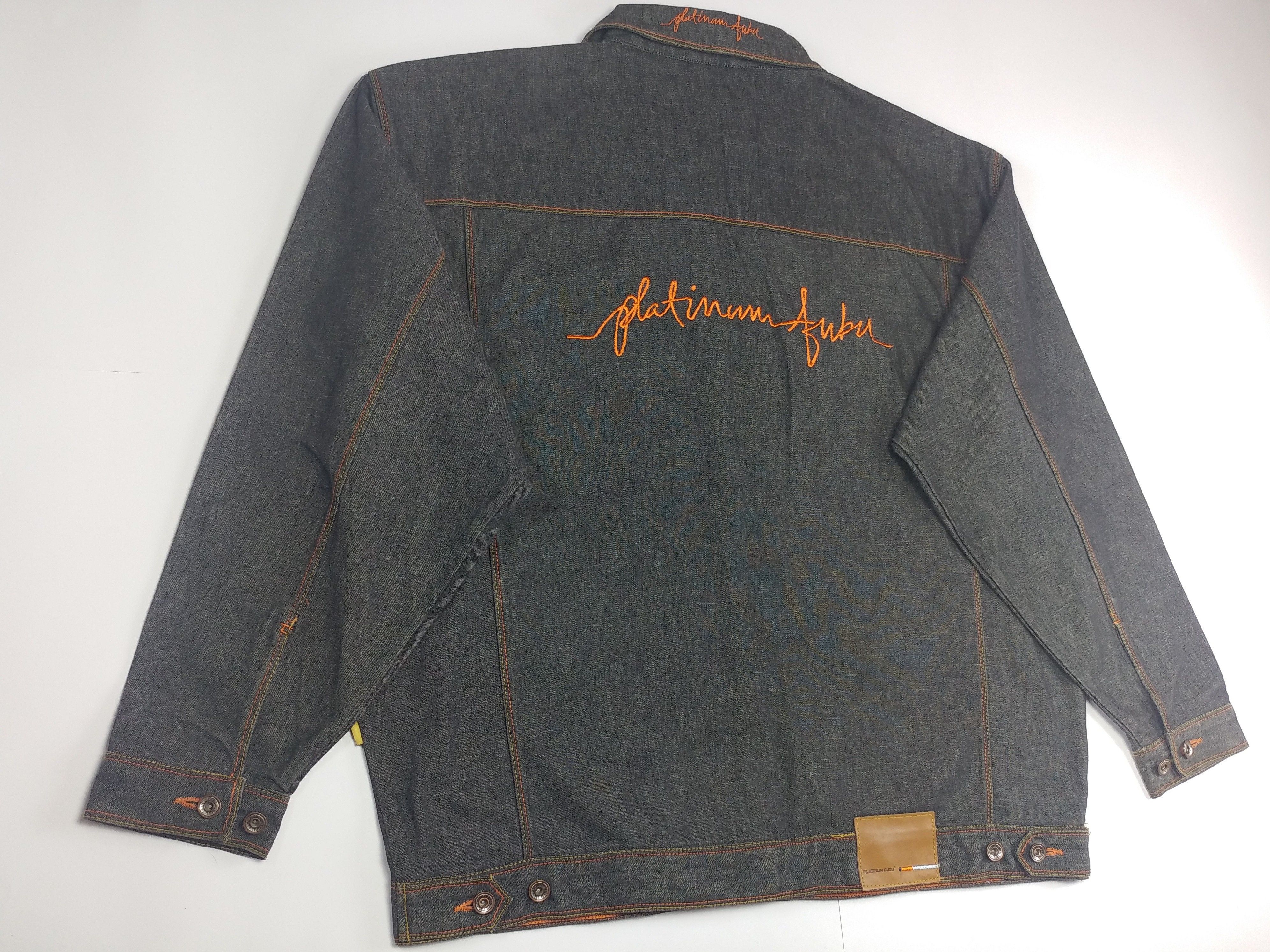 Fubu Platinum Fubu jacket, Fat Albert denim 90s hip-hop 1990s 3XL Size US XXL / EU 58 / 5 - 13 Thumbnail