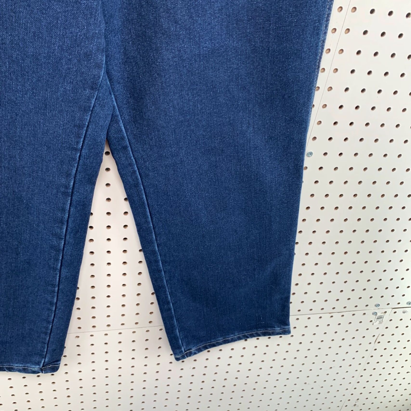 Dickies VINTAGE Dickies Women Work Jeans Size 12P Five Pocket Stretch Mid Rise Relaxed Blue Size 34" / US 12 / IT 48 - 4 Thumbnail