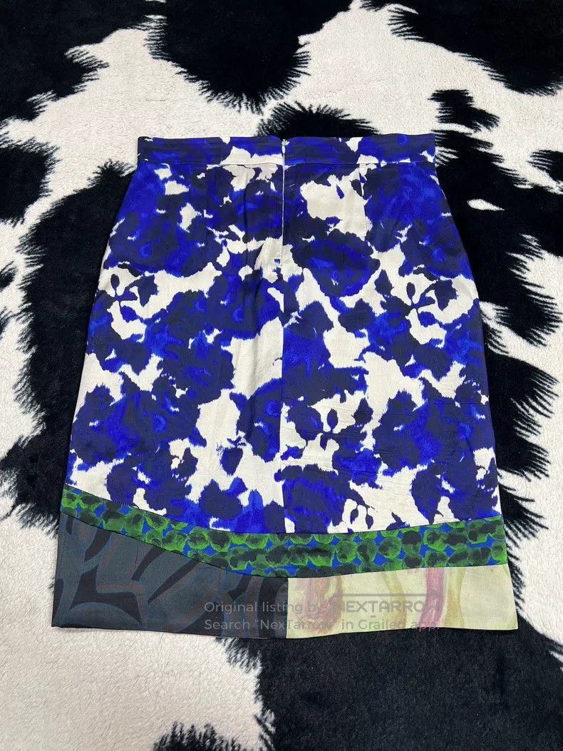 Dries Van Noten Dries Van Noten Silk Midi Skirt Size 35" - 7 Thumbnail