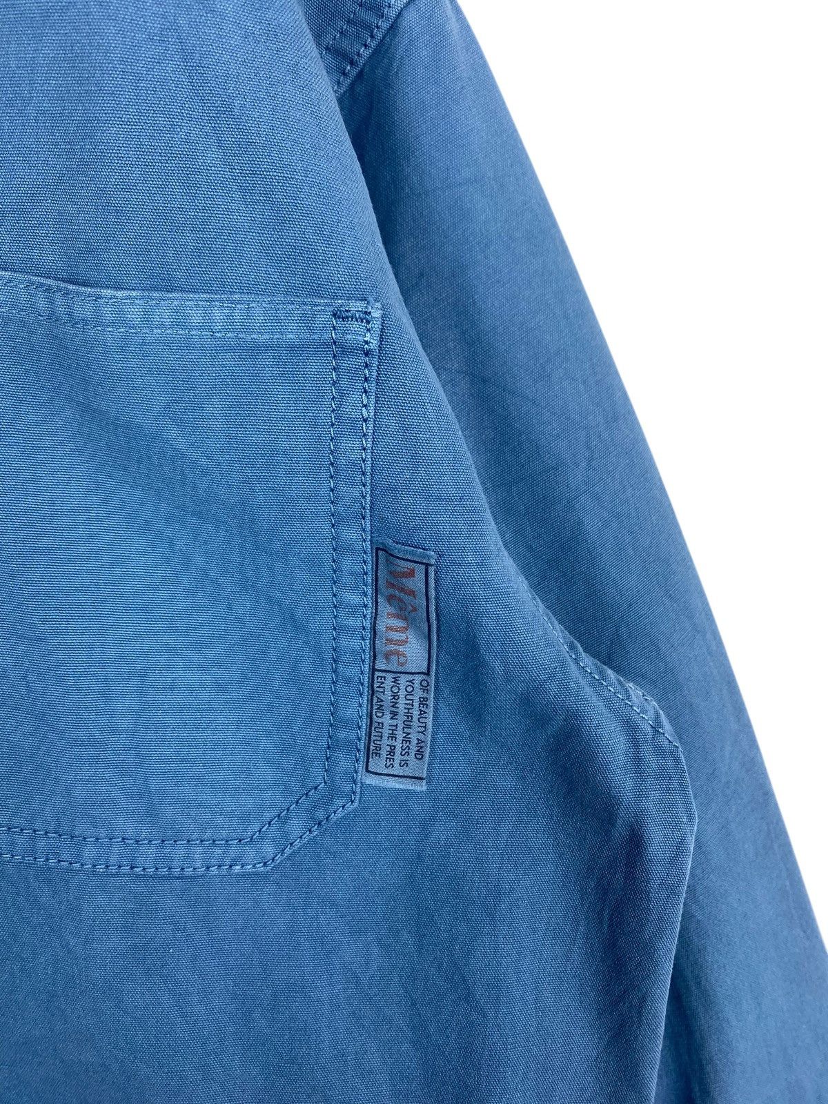 Japanese Brand Rare‼️ Même Brand Blue Workwear Chore Jacket Size US M / EU 48-50 / 2 - 5 Thumbnail