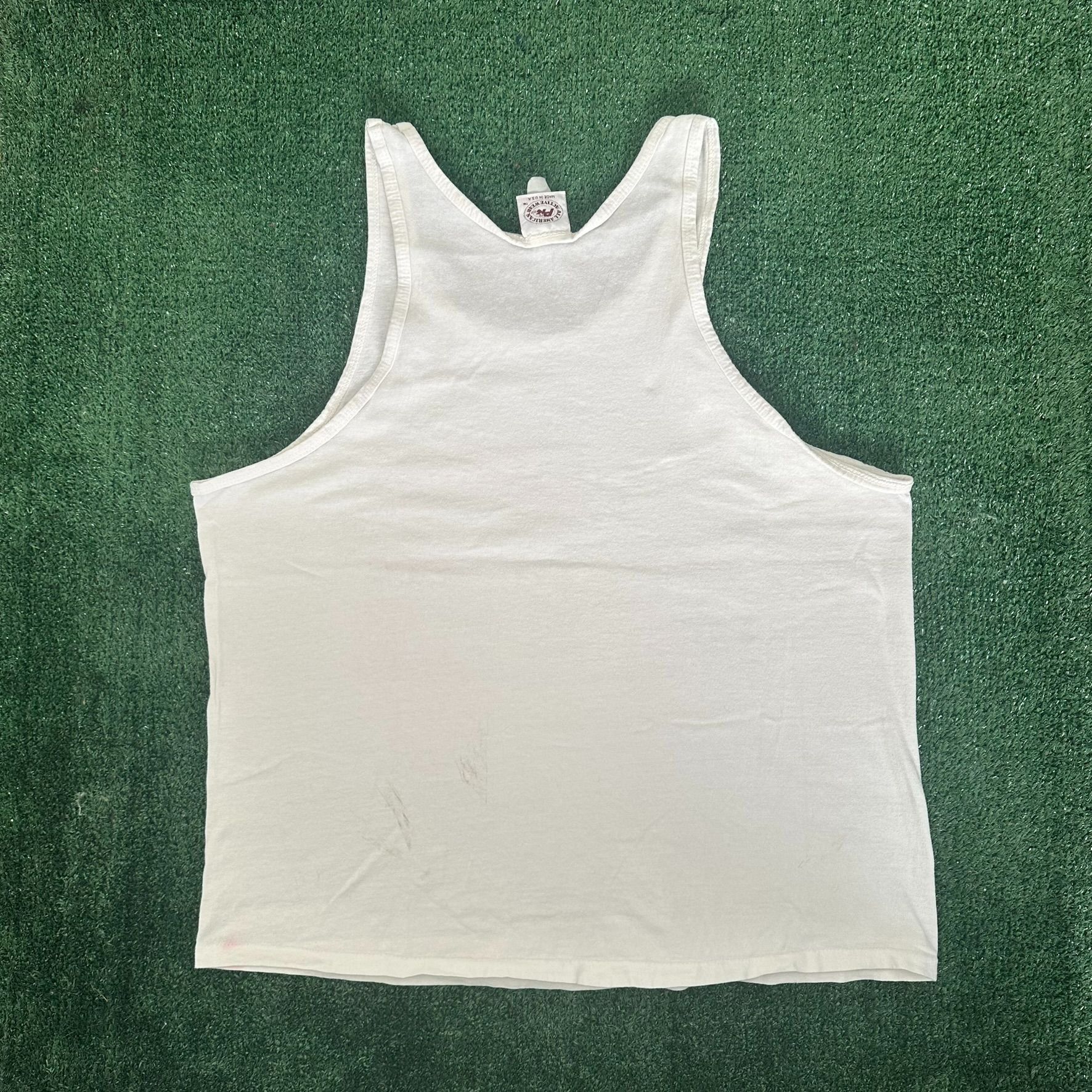 NCAA Vintage 90s University Illinois Tank Top Fighting Illini Tee Size US L / EU 52-54 / 3 - 5 Thumbnail