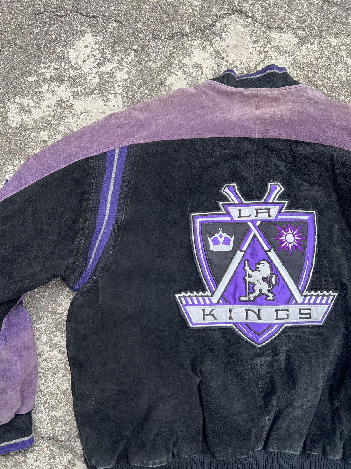 NFL × Vintage Vintage Purple 🏒NFL 🏒KINGS Bomber Size US XXL / EU 58 / 5 - 11 Thumbnail