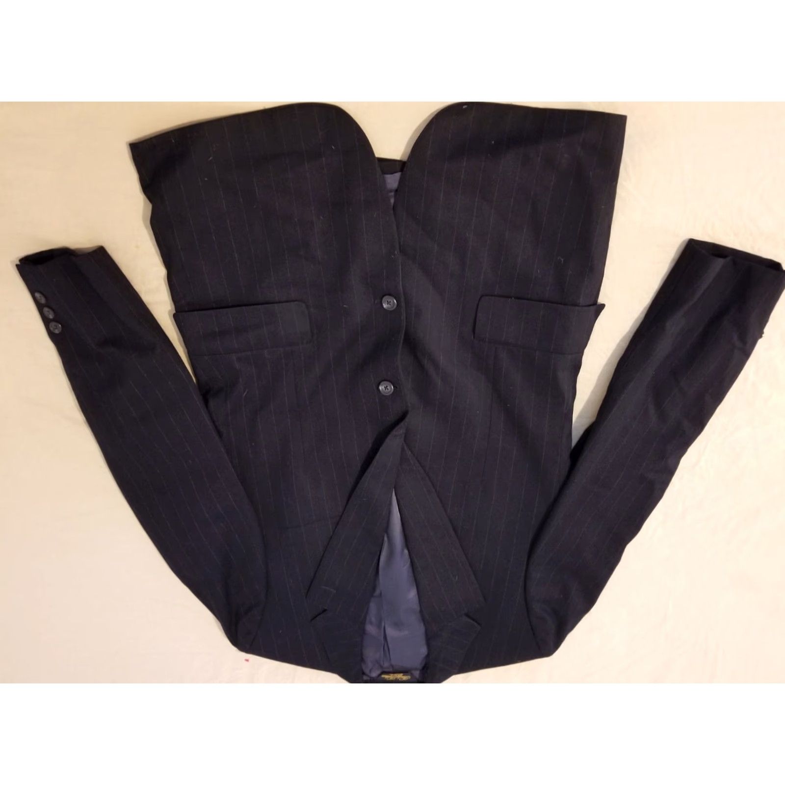 Brooks Brothers Brooks Brothers Suit Mens Wool 41R Navy Blue 2 Piece Regular Size 41 Blue Wool 2 Piece Men’s Suit Size 42R - 2 Thumbnail