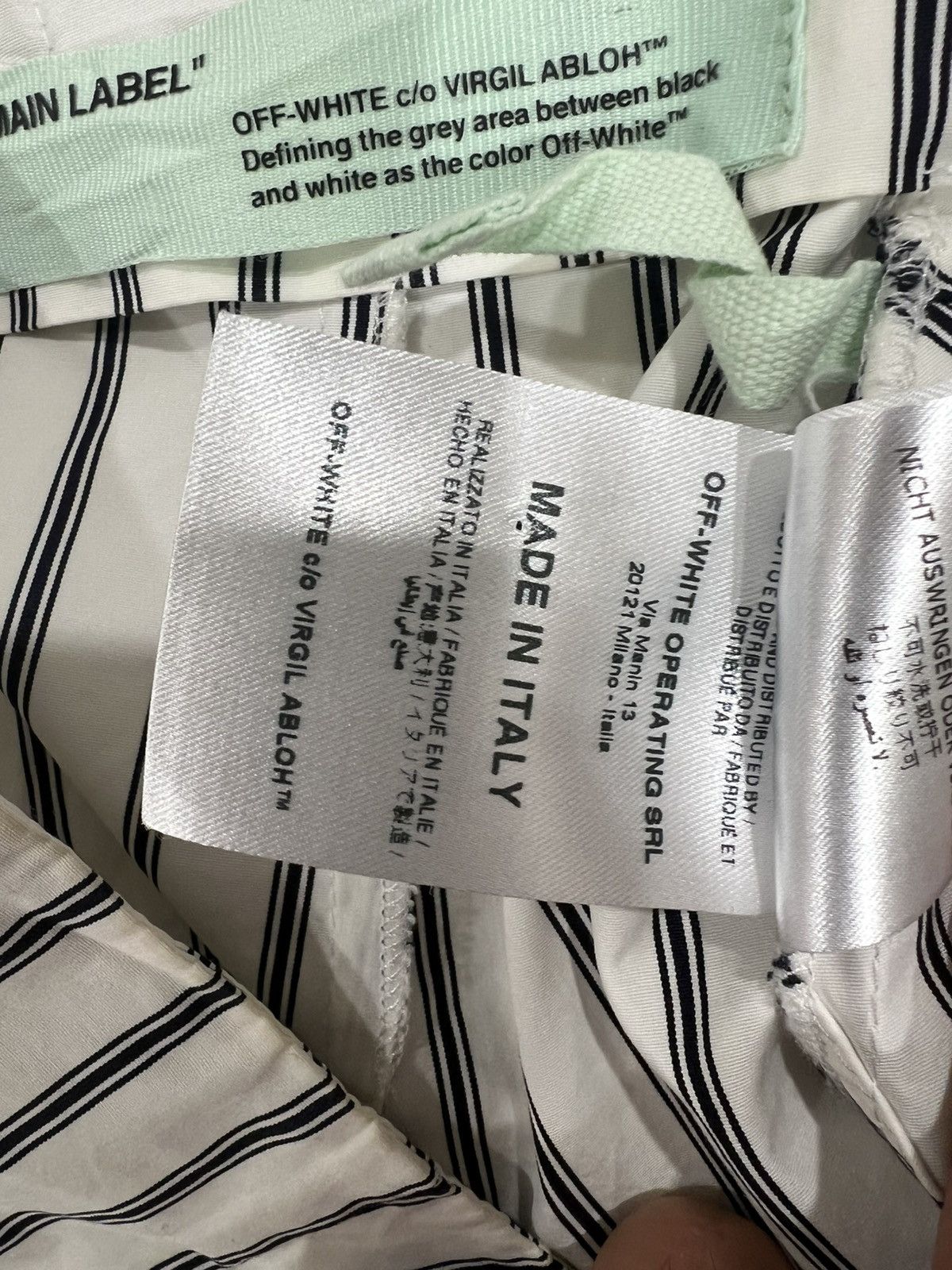 Off-White 2018 Off-White c/o Virgil Abloh Skirt Size 28" / US 6 / IT 42 - 6 Thumbnail
