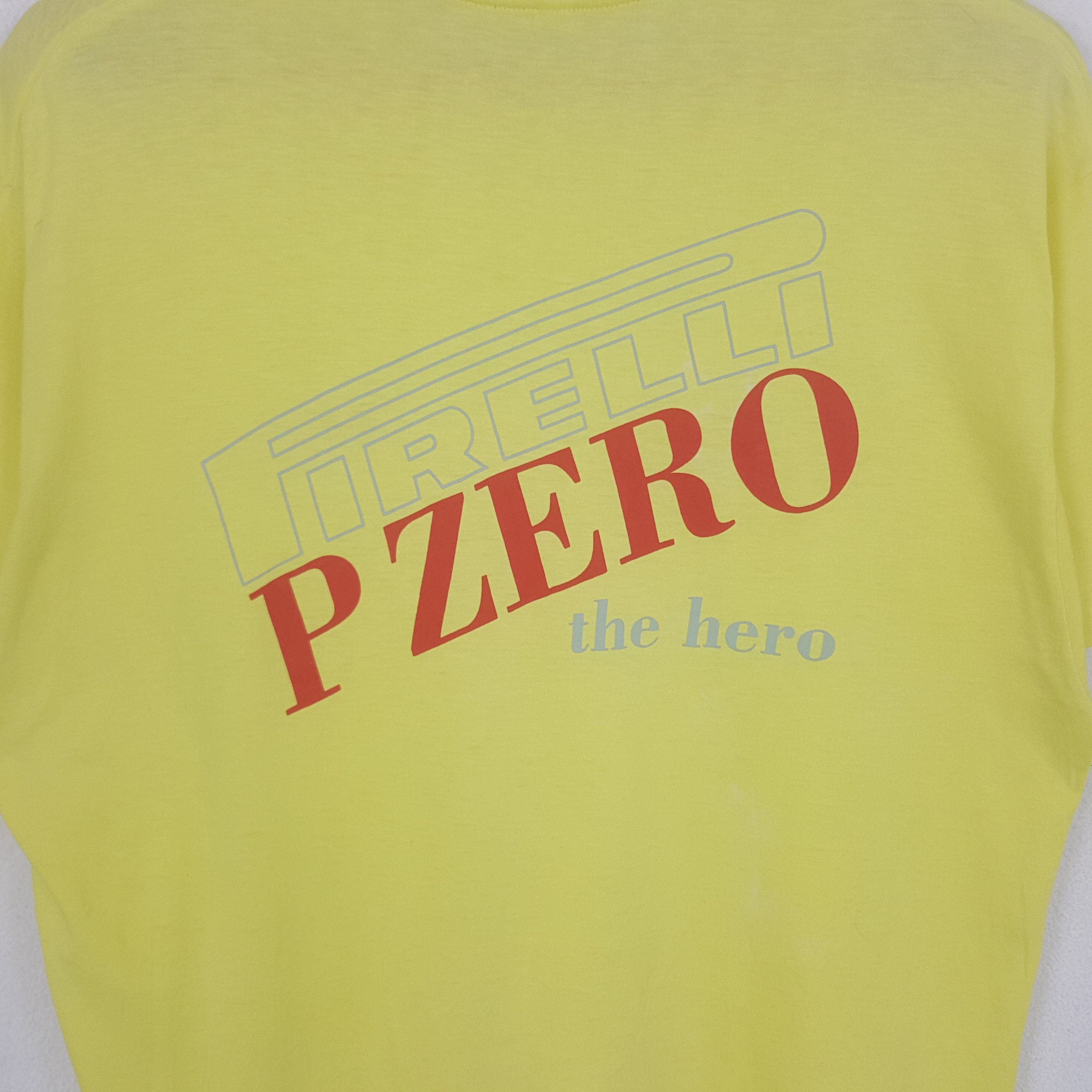 Japanese Brand Vintage Firelli Pzero The Hero Tshirt Size US M / EU 48-50 / 2 - 2 Thumbnail
