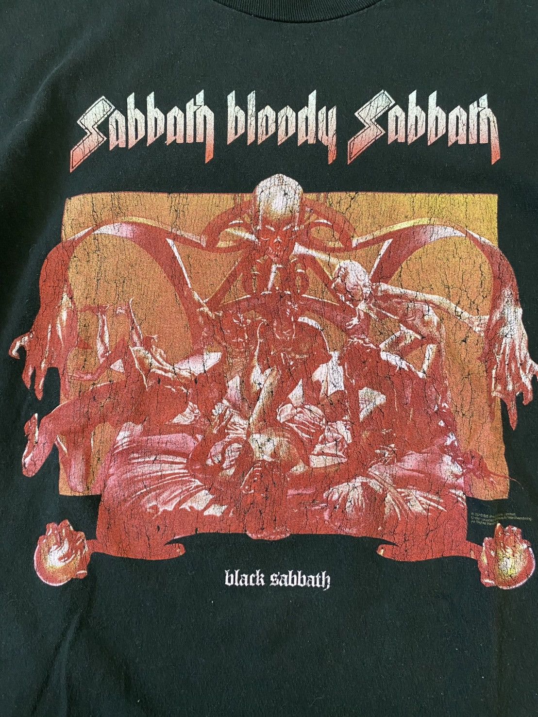 Band Tees Vintage Y2K Black Sabbath Band Tee Size US XL / EU 56 / 4 - 2 Thumbnail